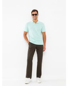 Relax Fit Gabardine Men's Chino Trousers