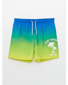 Printed Quick Drying Boy's Swim Shorts