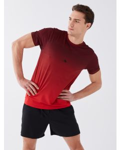 Crew Neck Short Sleeve Men's Sports T-Shirt