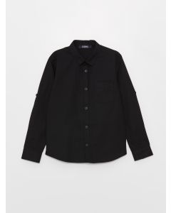 Basic Long Sleeve Boy Shirt