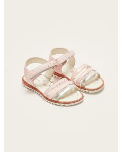 Printed Velcro Girls' Sandals