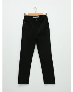 Skinny Fit Pocket Detailed Women's Jeans