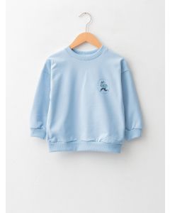 Crew Neck Long Sleeve Baby Boy Sweatshirt