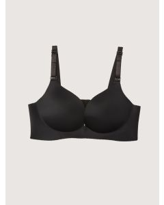 Half Padded Adjustable Strap Plain Bra