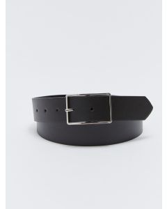 Leather Look Woman Belt