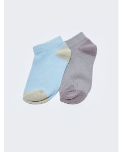 Color Block Baby Boy Booties Socks 2 Pack