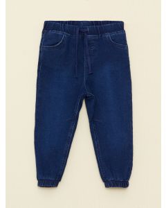 Elastic Waist Baby Boy Denim Trousers