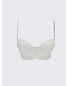 Underwire Filled Lace T-Shirt Bra