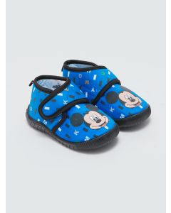 Baby Boy’s Mickey Mouse Printed Slipper Boots