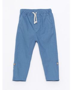 Elastic Waist Basic Baby Boy Trousers