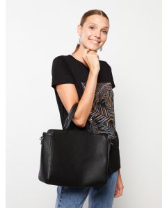 Leather Look Women's Shoulder Bag