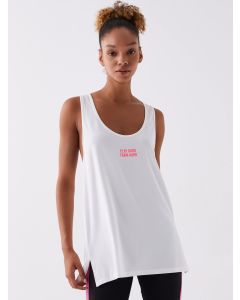 U-Neck Printed Women's Sports Athlete