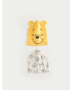 Winnie the Pooh Printed Baby Boy Beanie 2 Pieces