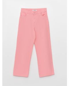 Basic Bell-Bottoms Gabardine Girl Trousers