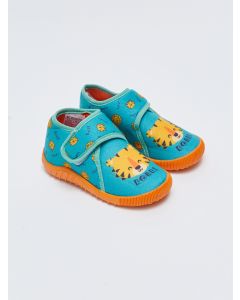 Printed Velcro Slippers for Boys