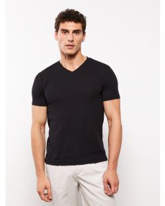 V-Neck Short Sleeve Men's T-Shirt