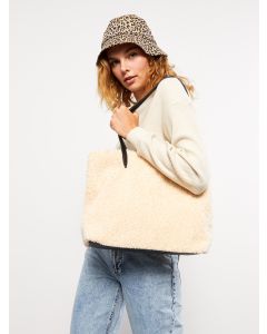 Plain Fur Women Shoulder Bag