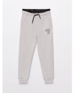 Elastic Waist Printed Boy Jogger Sweatpants