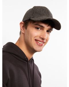 Crowbar Patterned Men Cachet Cap Hat