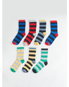 Striped Boy Socks 7 Pieces