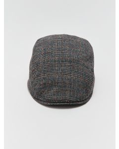 Checked Men's Flat Cap