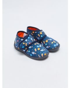 Printed Velcro Slippers for Boys