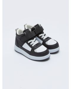 Velcro Closure Baby Boy Casual Ankle Shoes