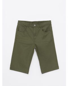 Basic Gabardine Boy Shorts