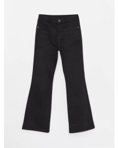 Basic Bell-Bottoms Girl Denim Trousers