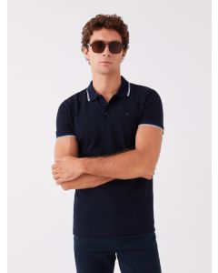 Polo Neck Short Sleeve Men's T-Shirt