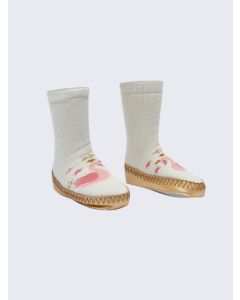 Patterned Baby Girl Home Socks