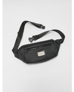 Label Detailed Men's Waist Bag