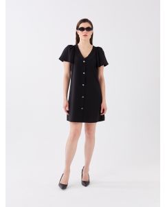 V Neck Regular Short Sleeve Women's Dress