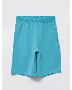 Basic Elastic Waist Boy Shorts