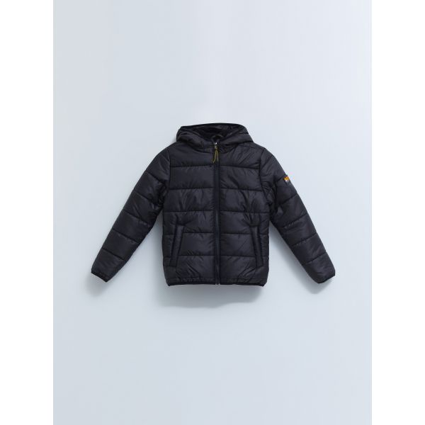 Hooded Basic Boy Puffer