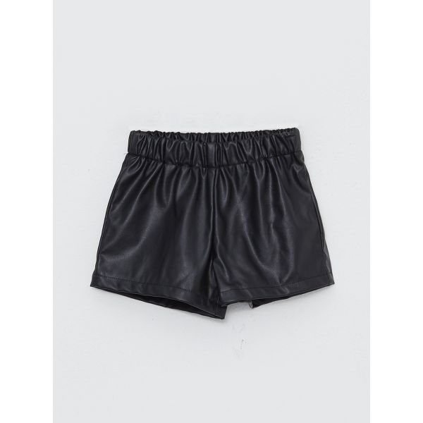 Baby Girl Shorts With Elastic Waist