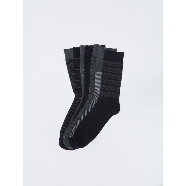 Patterned Men's Socks 7 Pieces