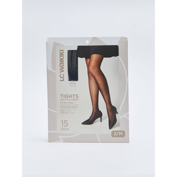 Women's 15 Denier Straight Tights