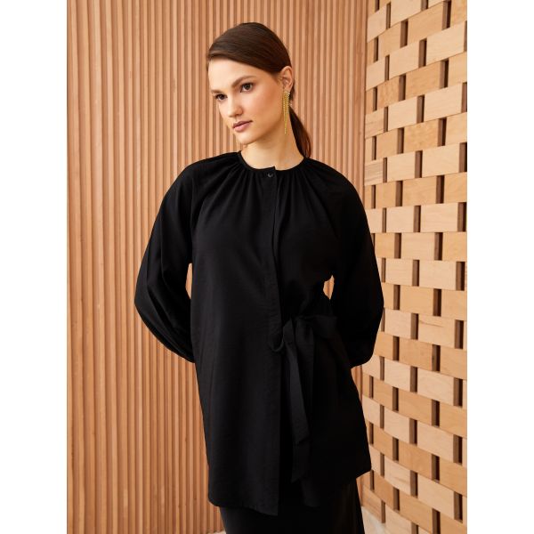 Crew Neck Regular Long Sleeve Women's Tunic