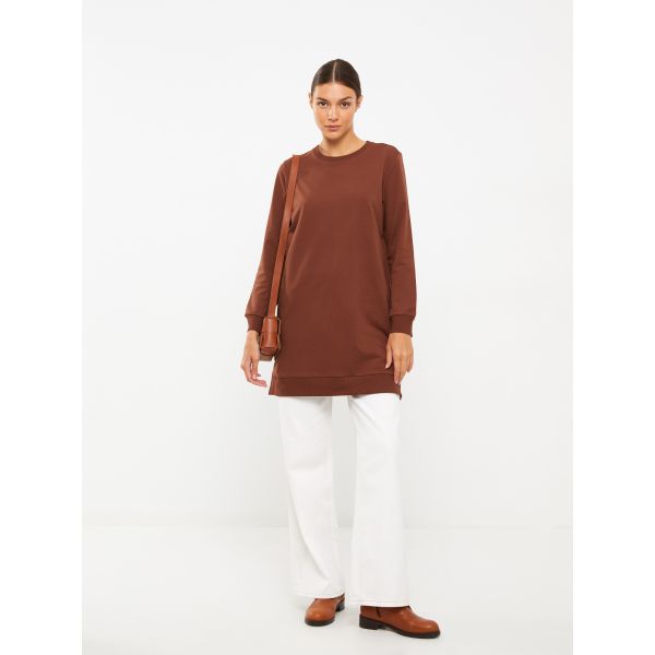 Crew Neck Regular Long Sleeve Women's Tunic