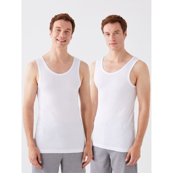 U Neck Combed Cotton Men's Athlete 2 Pack