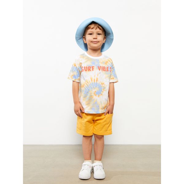 Elastic Waist Basic Baby Boy Shorts