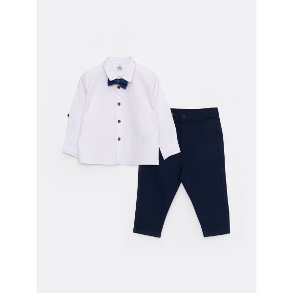 Long Sleeve Basic Baby Boy 4-pack Set