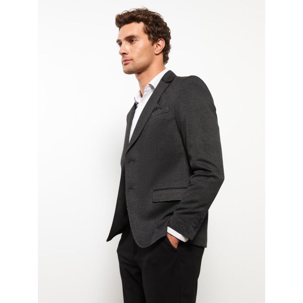 Standard Fit Men's Blazer Jacket