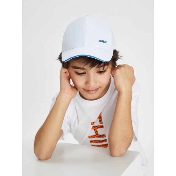 Letter Embroidered Boys Cap Hat