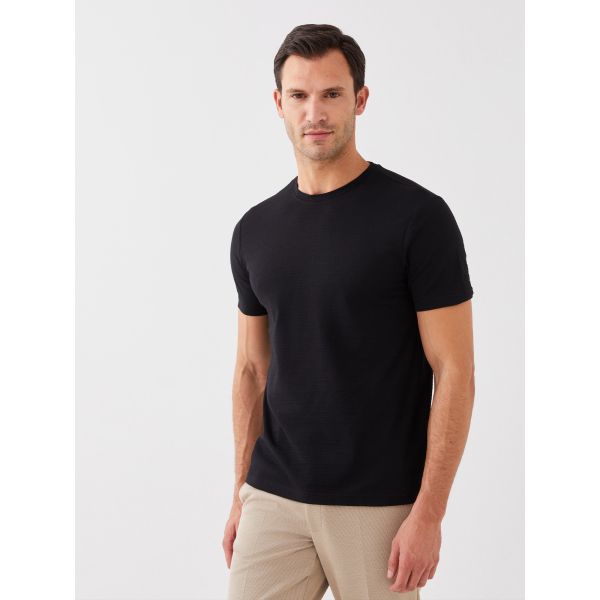 Crew Neck Short Sleeve Men's T-shirt