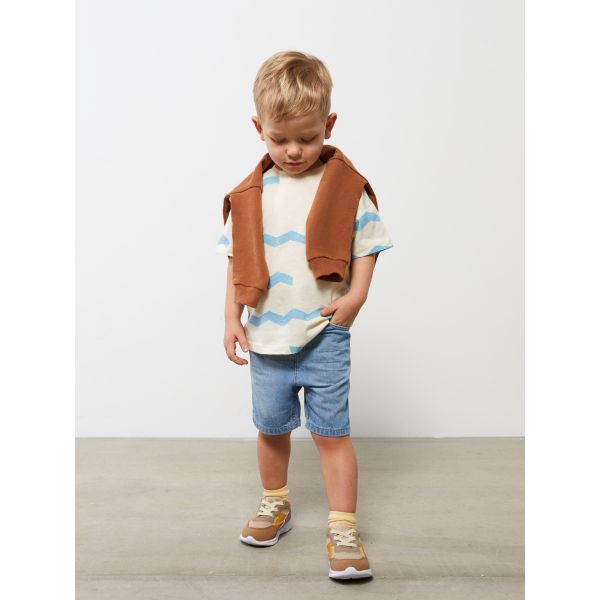 Basic Cotton Baby Boy Jean Shorts