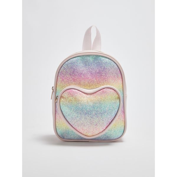 Hologram Printed Girl's Backpack