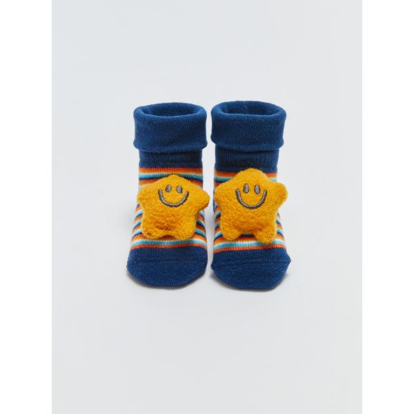 Rattled Baby Boy Socket Socks