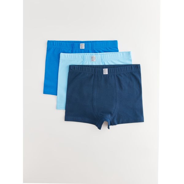 Basic Cotton Boy Boxer 3-Pack